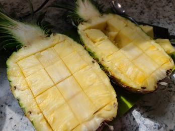 FriedRice-Scored Pineapple